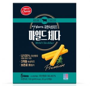 [신상품] 서울우유 '나100% 자연숙성치즈 마일드체다'