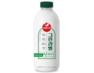 [신상품] 서울우유 '나100% 그린라벨'