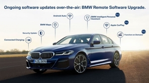 BMW, 서비스센터 방문 없이 차량에서 '소프트웨어 원격 업데이트'