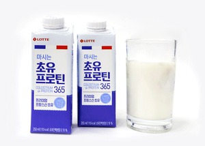 [신상품] 롯데칠성 '마시는 초유프로틴365'