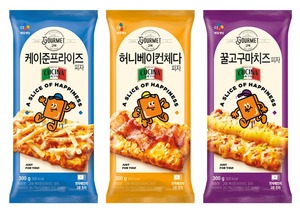 [신상품] CJ제일제당 '고메 1인용 사각피자 3종'