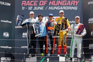 현대차 아반떼 N TCR, WTCR 헝가리 대회 우승