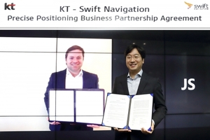 KT, 초정밀 측위 사업 본격화···美 '스위프트 내비게이션'과 협력
