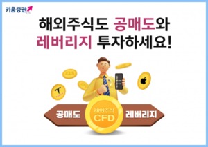 [이벤트] 키움증권 '해외주식CFD 수수료 할인'