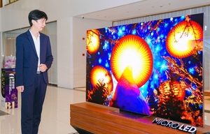 삼성전자, 중국서 89인치 마이크로LED TV 첫 출시