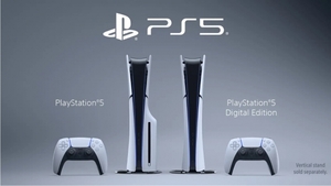 소니 신형 PS5 공개···"동일 성능, 30% 작은 크기"