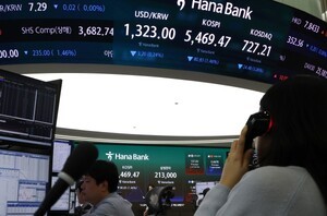 코스피 5500선 붕괴